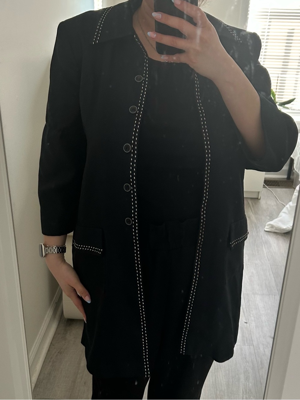 morraine stitch blazer
